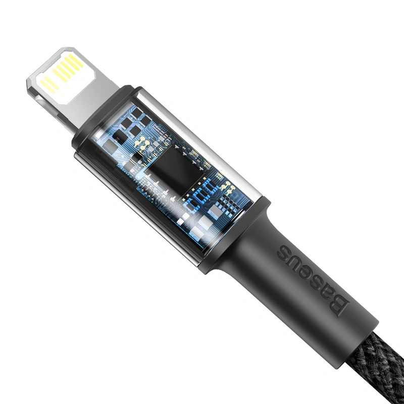 Baseus High Density Braided Fast Charging Data Cable Type-C to IP PD 20W - Image 8