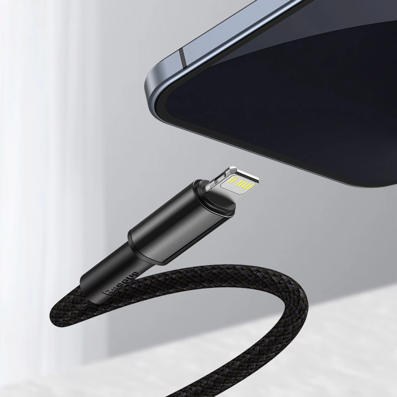 Baseus High Density Braided Fast Charging Data Cable Type-C to IP PD 20W - Image 10
