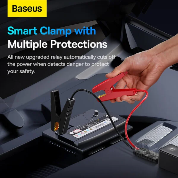 Baseus Super Energy Alpha Series Jump Starter 600A Cosmic Black - Image 9