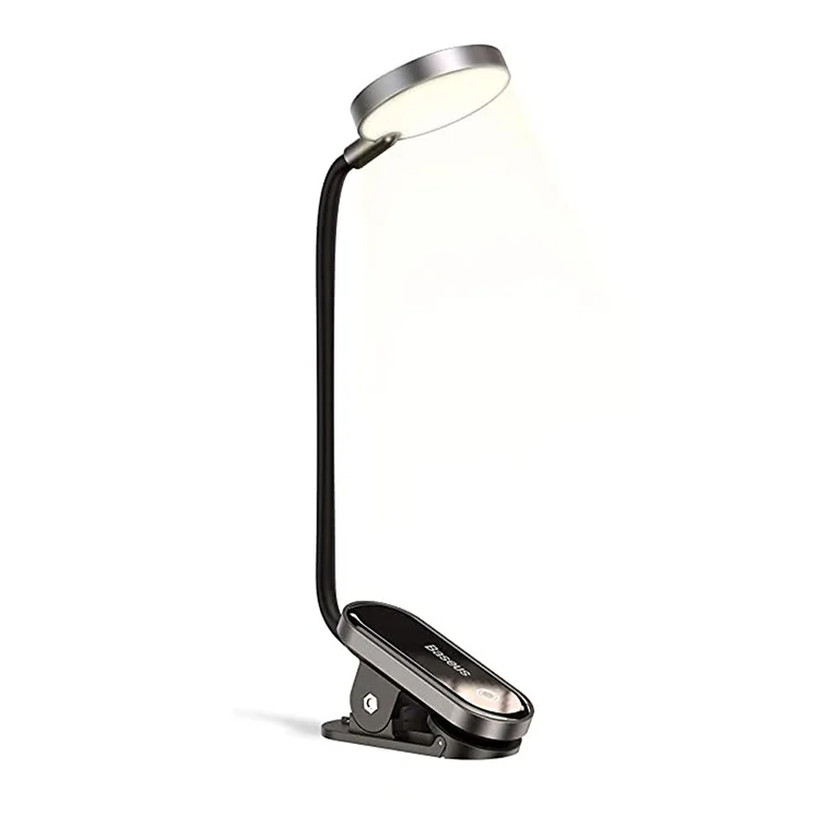 Baseus Comfort Reading Mini Clip Lamp - Dark Gray - Image 4