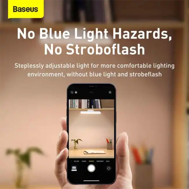 Baseus Magnetic Stepless Dimming Charging Desk Lamp Pro White - Image 6