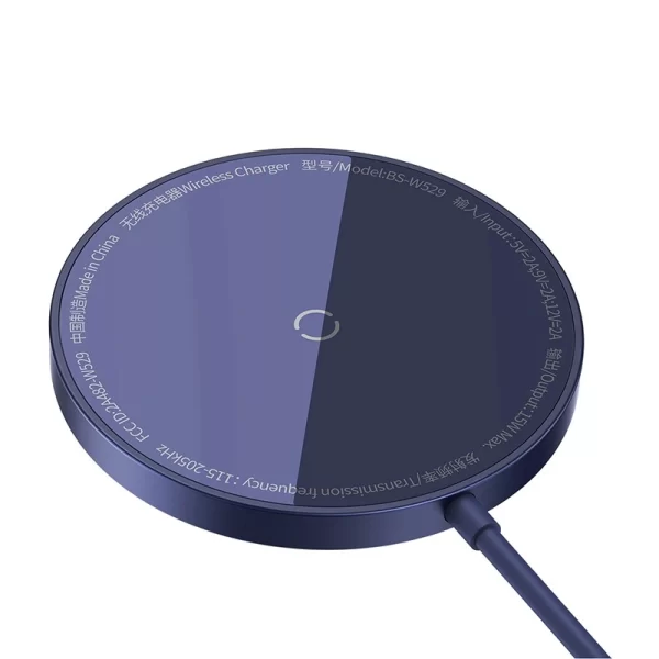 Baseus Simple Mini3 Magnetic Wireless Charger Black - Image 7